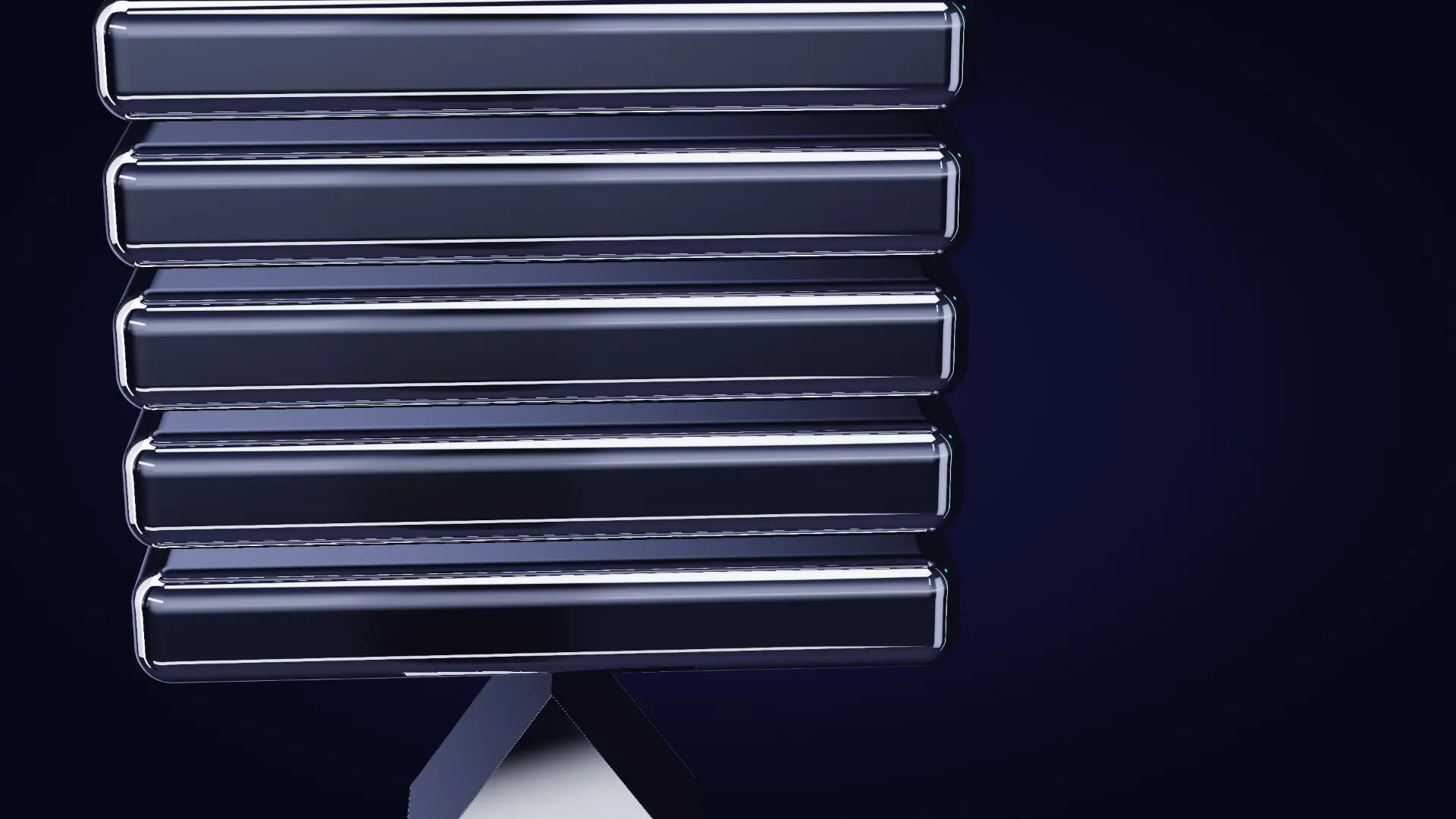 A chrome ledger balanced on a pivot — a close-up